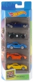 Набір з 5-и базових машинок Hot Wheels (в ас.)