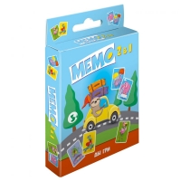 Гра дитяча настільна «Мемо 2 в 1» 2228_C