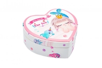 Дитяча скринька для прикас  "Русалонька", серце FG240424016D