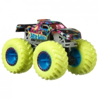 Базова машинка-позашляховик 1:64 серії "Сяючі в темряві" "Monster Trucks" Hot Wheels (в ас.) HCB50