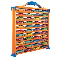 Ігровий гараж з доріжками для зберігання машинок Hot Wheels HWCC9