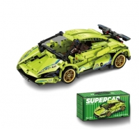 Конструктор "Суперкар" зелений 