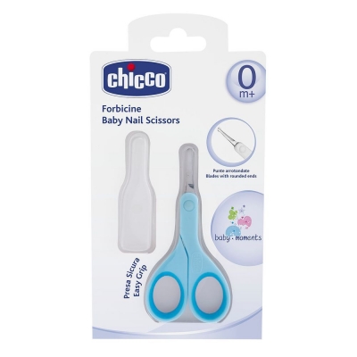 Ножиці дитячі з ковпачком Chicco
