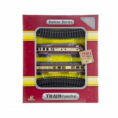 1601B-5B Паровоз з вагоном