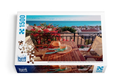 Пазл 1500 елементів "Відпочинок на острові Крит, Греція"