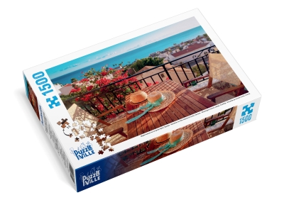 Пазл 1500 елементів "Відпочинок на острові Крит, Греція"