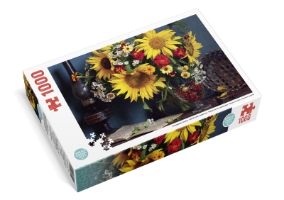 Пазл 1000 елементів «Натюрморт Соняхи»