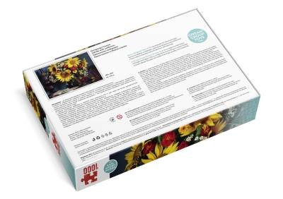 Пазл 1000 елементів «Натюрморт Соняхи»