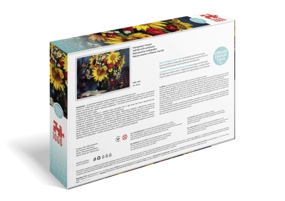 Пазл 1000 елементів «Натюрморт Соняхи»