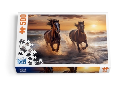Пазл 500 елементів "Коні"