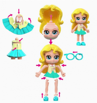 Колекційна лялечка Little girl  в упаковці-сюрприз