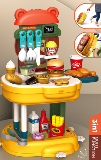 Ігровий набір 3 в 1 "Бургер"
