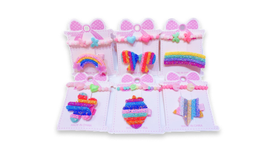 Набір аксесуарів-2шт, браслет/заколка