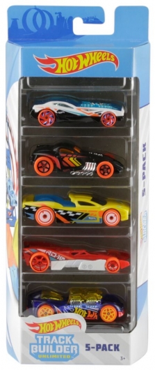 Набір з 5-и базових машинок Hot Wheels (в ас.)