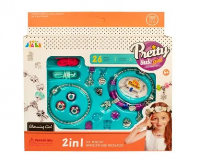 Ігровий набір для створення прикрас для дівчаток "Браслет шарм і підвіска"