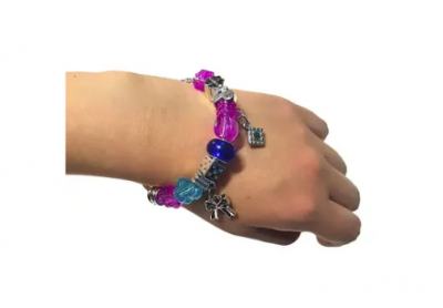 Ігровий набір для створення прикрас для дівчаток "Браслет шарм і підвіска"