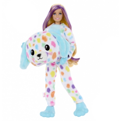 Лялька Barbie "Cutie Reveal" серії "Кольорові пухнастики" – далматинець