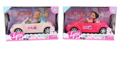 Ігровий набір "Лялька Лія в автомобілі"