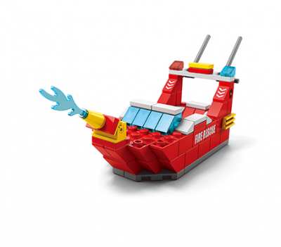 Конструктор "Пожежний корабель", 1000деталей