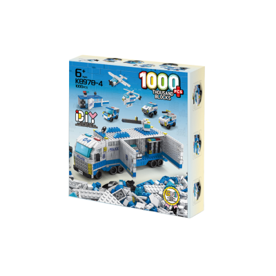 Конструктор "Поліція", 1000деталей