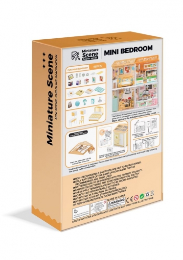 Ігровий набір "Міні дім", спальна кімната