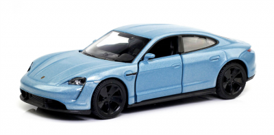 Машинка Porsche Taycan Turbo S 2020 (With Hologram), масштаб 1:32