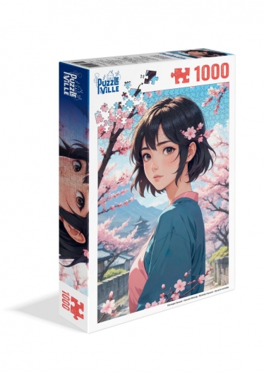 Пазл 1000 елементів "Мелодія Ханамі"