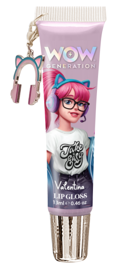 Блиск для губ із шармом в асортименті, 5 видів