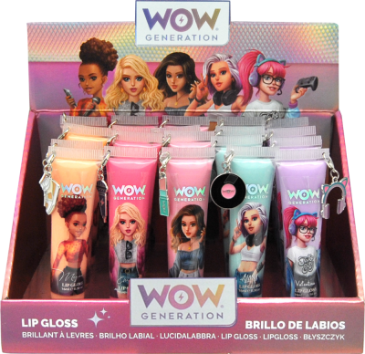 Блиск для губ із шармом в асортименті, 5 видів