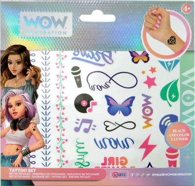 Сет із наклейок-тату, 2 шт в наборі