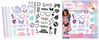 Сет із наклейок-тату, 2 шт в наборі