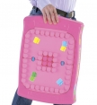 Набір ігровий з конструктором (20 елементів) у коробці (рожевий) з елементом обертання
