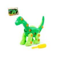 Конструктор-динозавр "Диплодок" (35 елемент) ( у коробці)  77165
