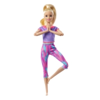 Лялька Barbie серії "Рухайся як я" блондинка GXF04