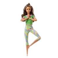 Лялька Barbie серії "Рухайся як я" шатенка GXF05