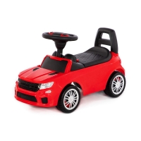Каталка-автомобіль "SuperCar" №6 зі звуковим сигналом (червона) 84590