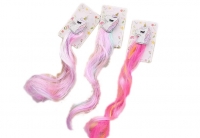 Прядки для волосся - рожевий єдиноріг CC-15