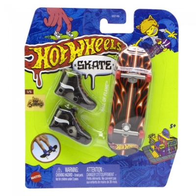 Скейт та взуття для пальчиків Hot Wheels (в ас.)